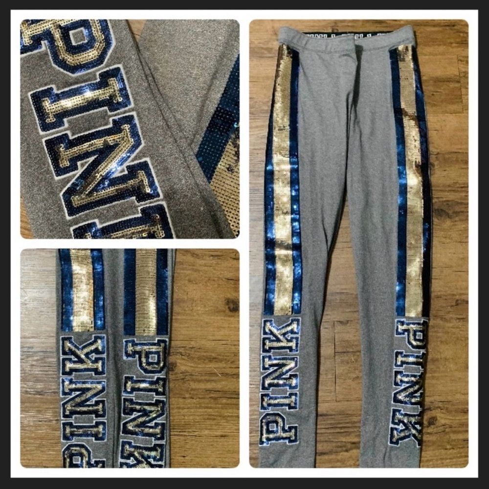 VS PINK RARE BLING LEGGINGS S